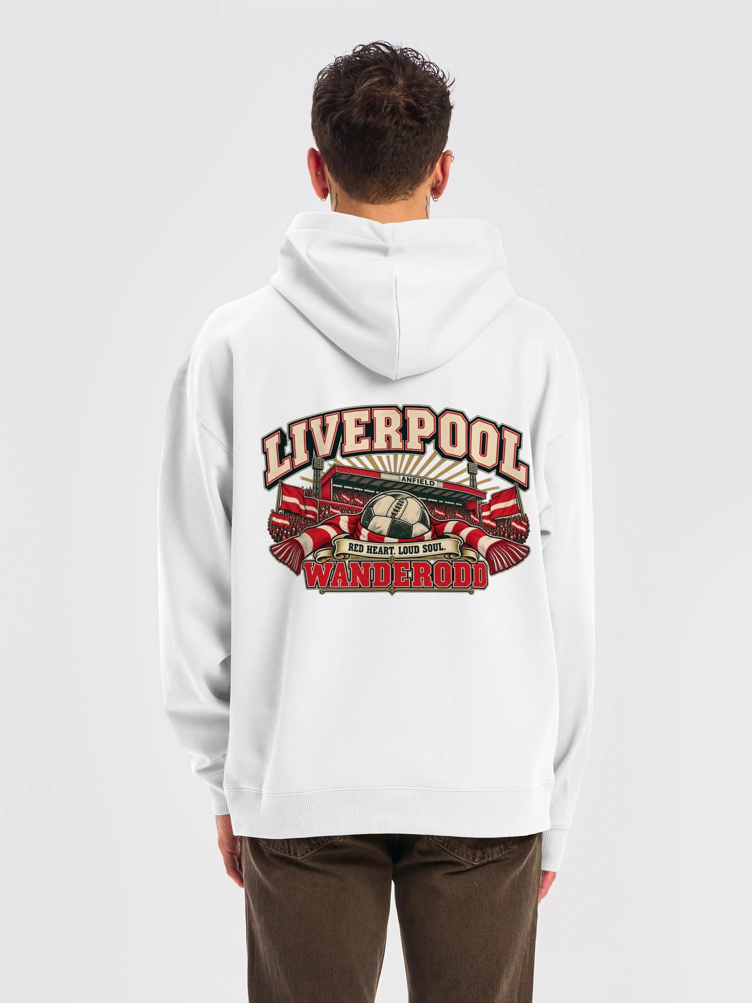 Liverpool Retro Football Hoodie | WanderOdd product image (45)