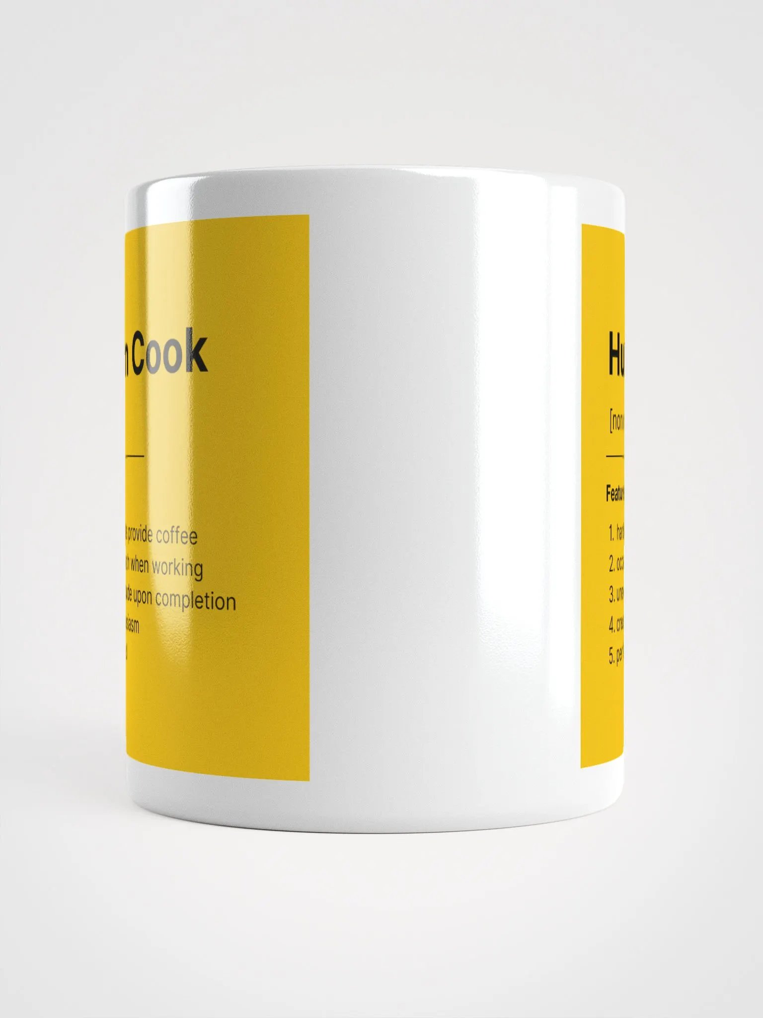 Human Cook Mug - Ochre product image (7)