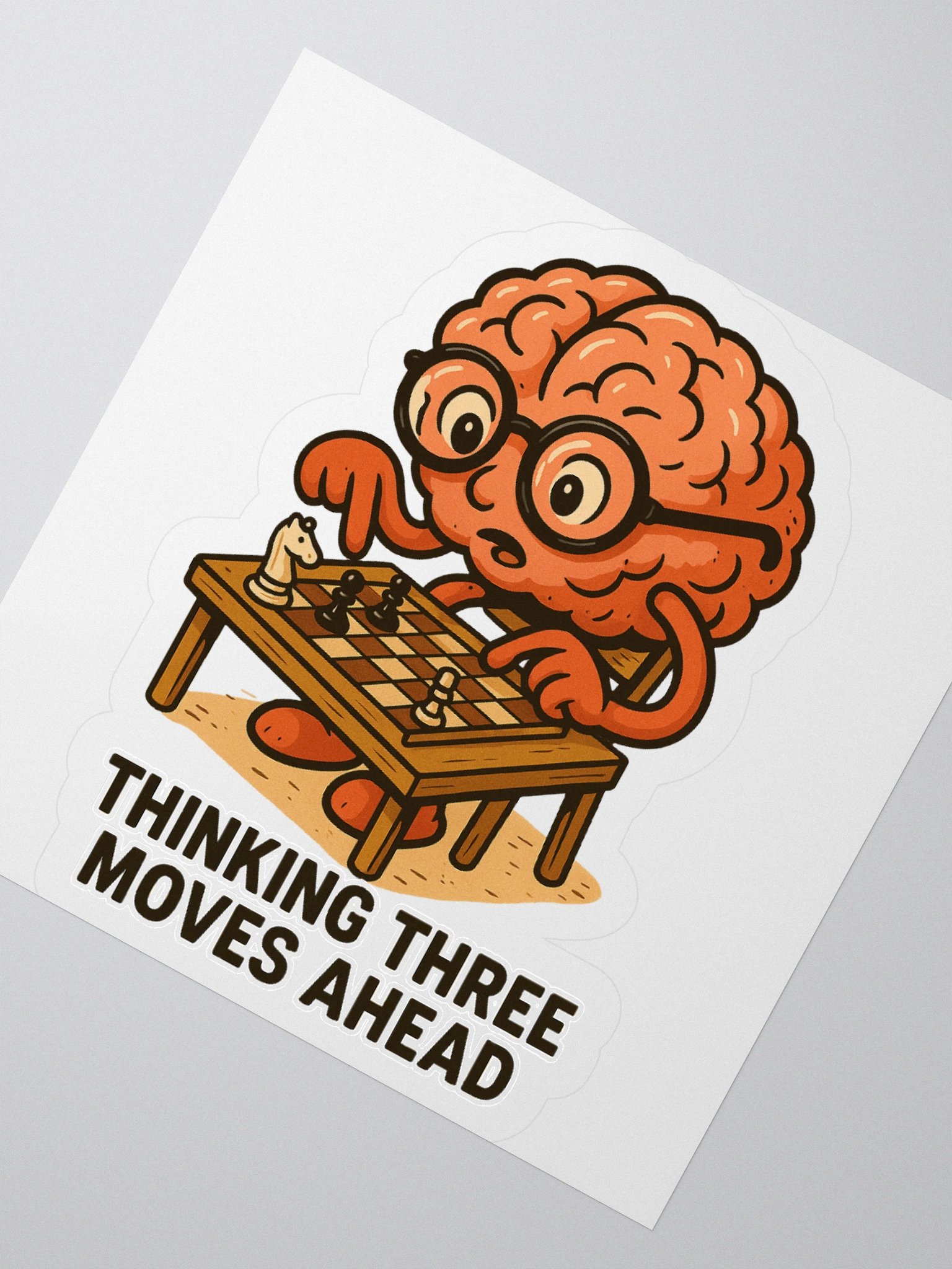 Thinking 3 Moves Ahead Stickers product image (6)