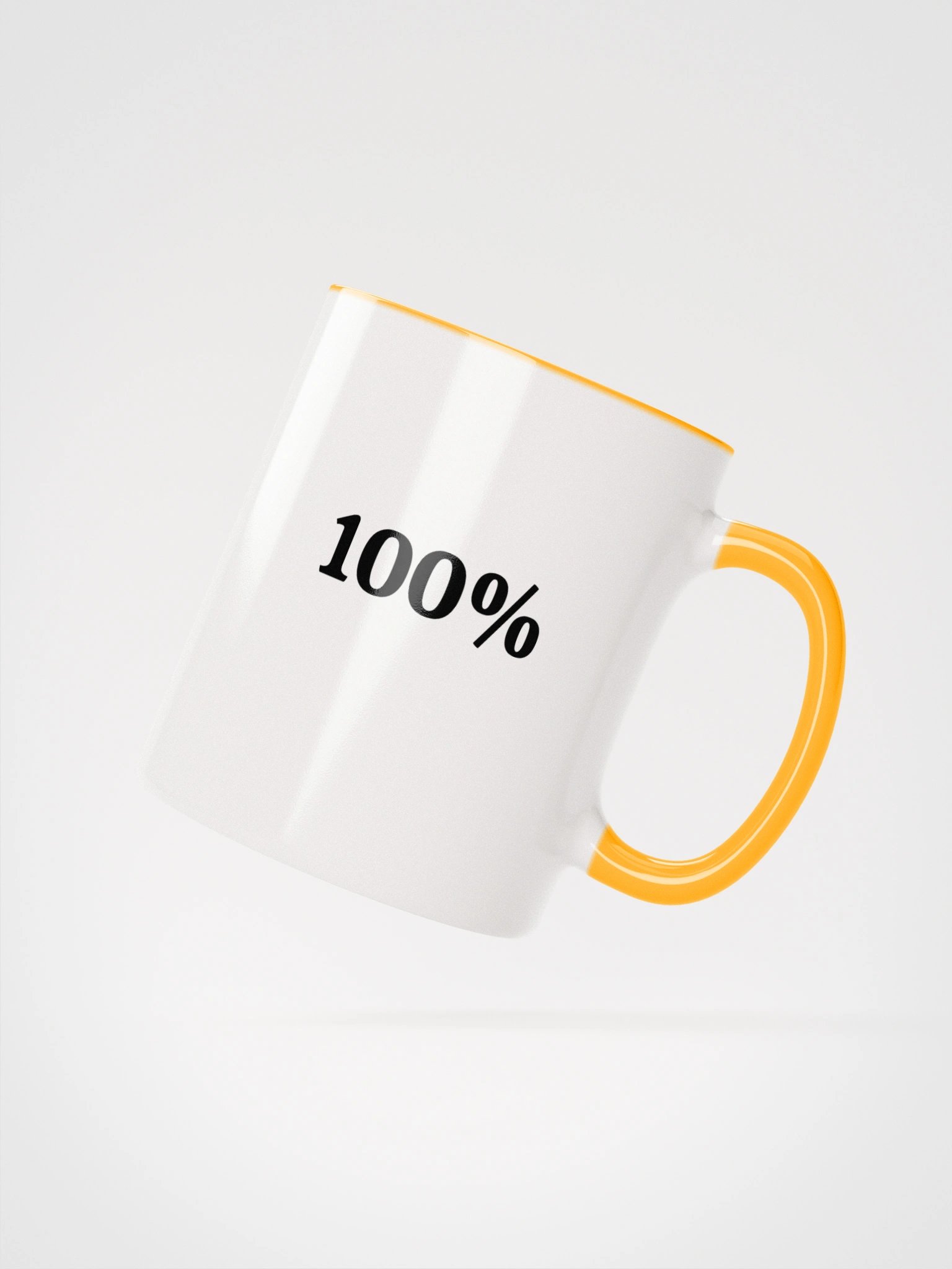 “100%” My Vibe Ceramic Mug with Color product image (3)