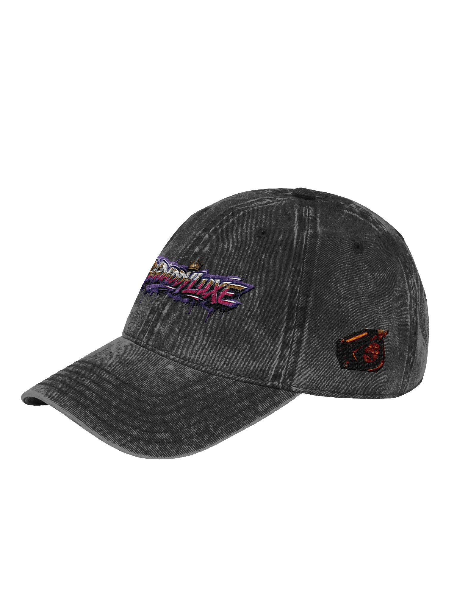 BigDaddyLuxe Graffiti Crown Dad Hat product image (3)