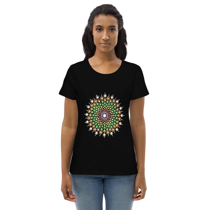 Pastel Dot Mandala Women's Eco T-Shirt product image (1)