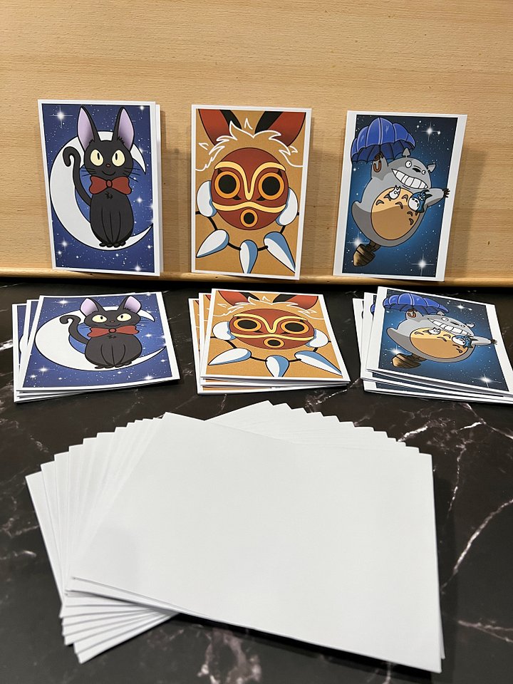 Ghibl[ee] Inspired Greeting Cards product image (2)
