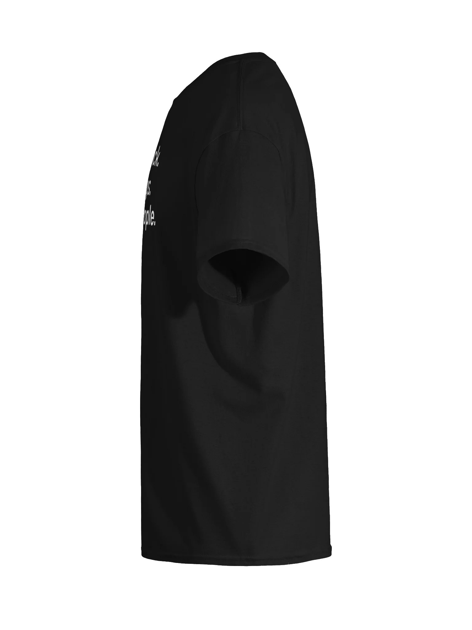 Wears black. Loves dogs. Avoids people. Unisex Shirt product image (9)