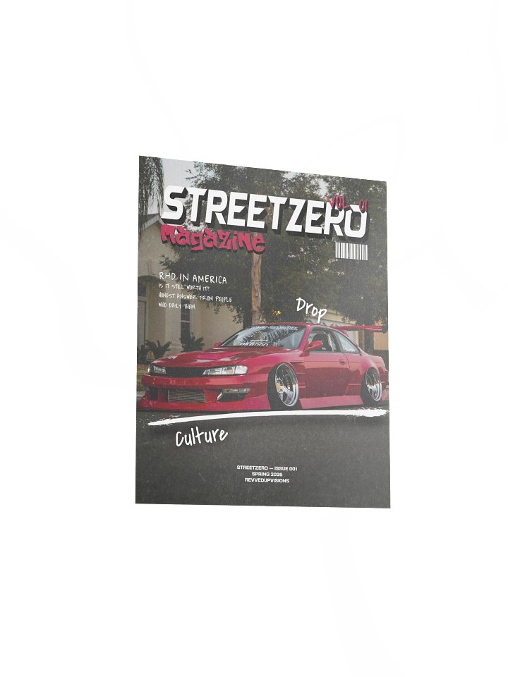 Streetzero - Concept Cover Print product image (1)