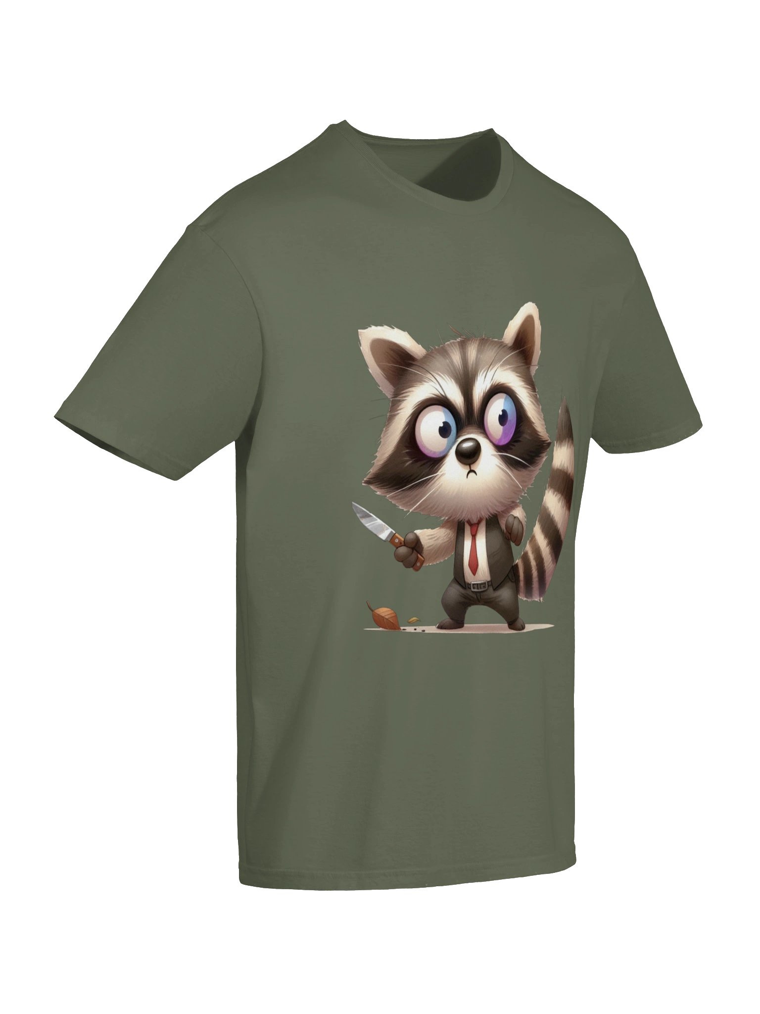 Funny Raccoon T-Shirt | Cute Mischievous Raccoon Graphic Tee for Animal Lovers product image (36)