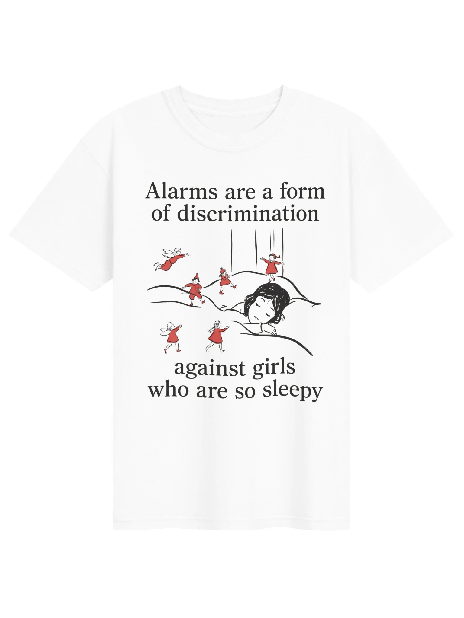 Alarms Are A Form Of Discrimination Against Girls Who Are So Sleepy product image (2)