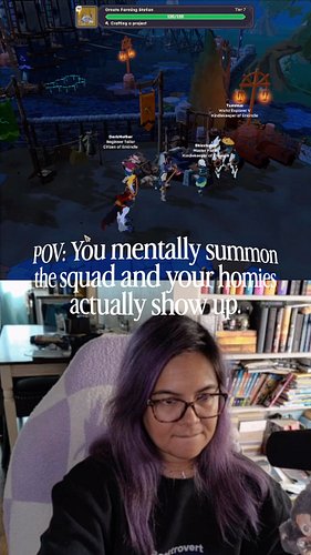 Manifesting a gaming session is one thing…

…having everyone actually log in? That’s basically a miracle. 😂

I swear there ar...