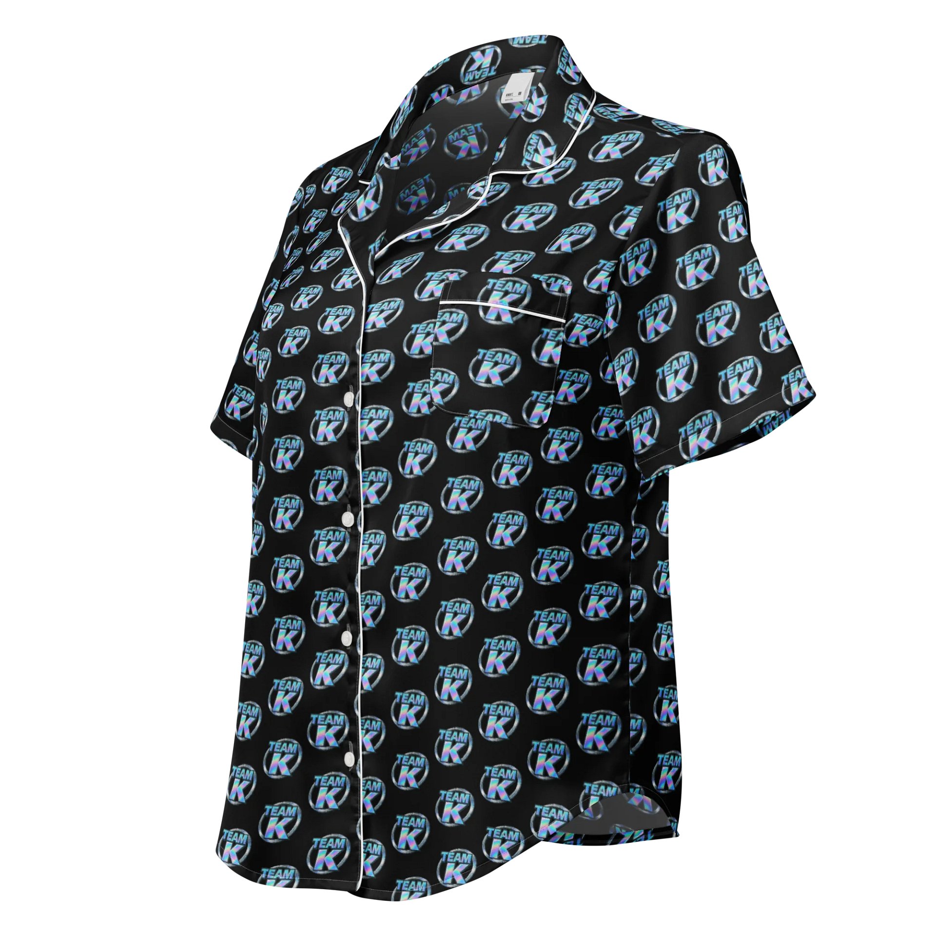 Team K 2000's Women's Short Sleeve Pajama Top product image (1)