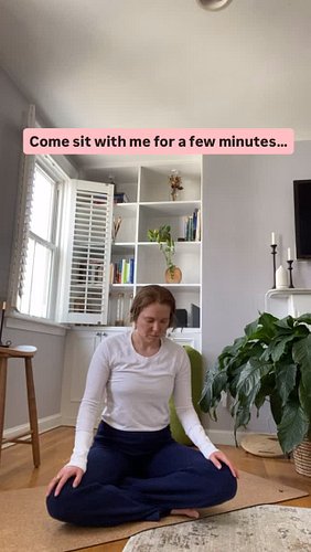 How are you making some time for yourself today? 
#theterraclass #groundedmovement #movementeducation #pelvichealth #somaticm...