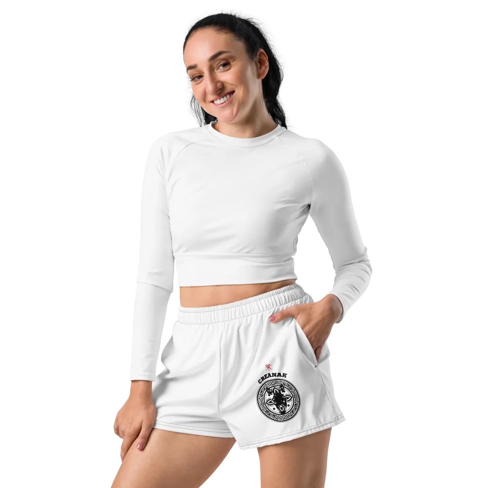 Shield Maiden Donkey Shorts - White product image (11)