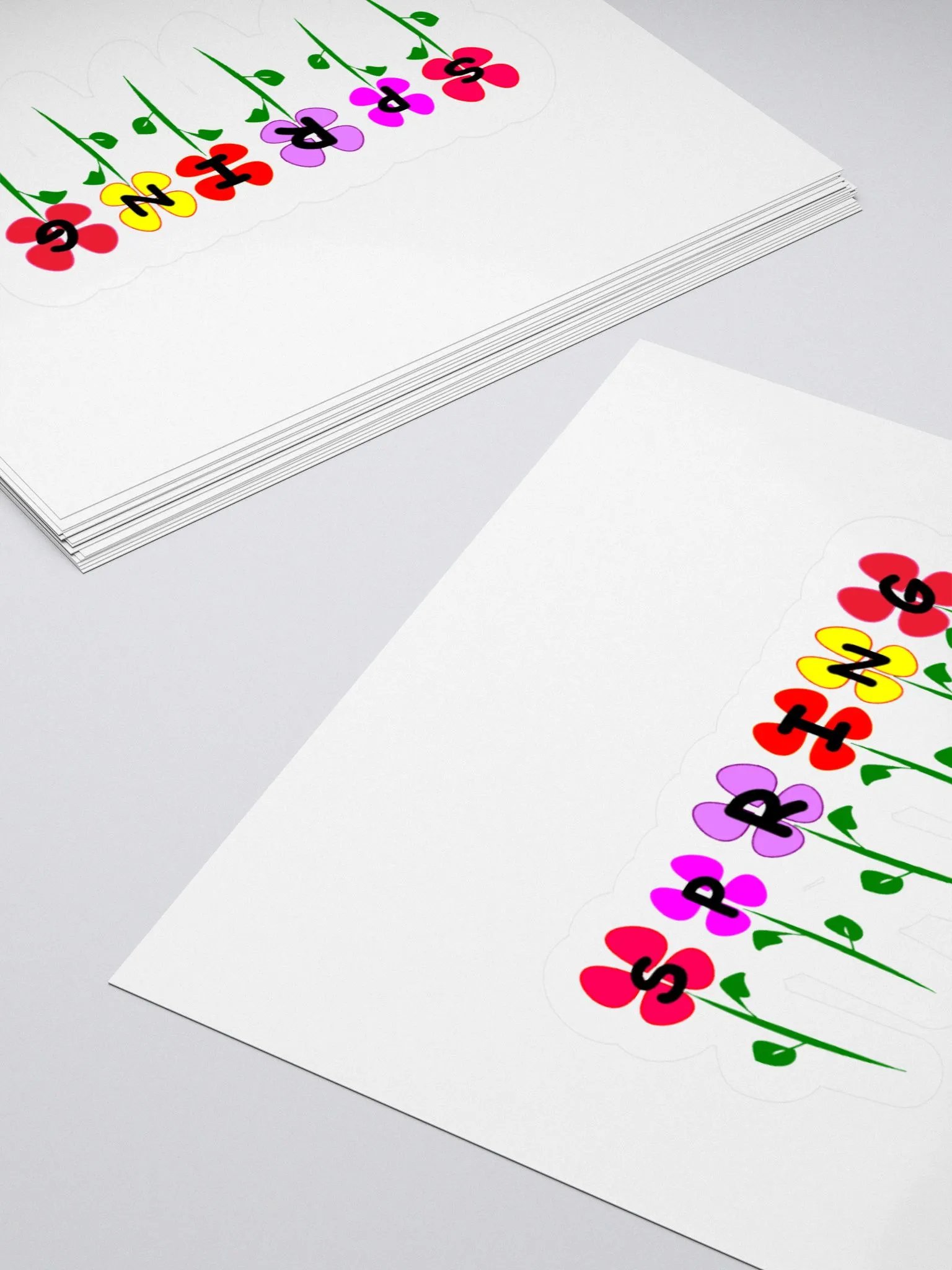 Spring Blossom Kiss Cut Stickers product image (15)