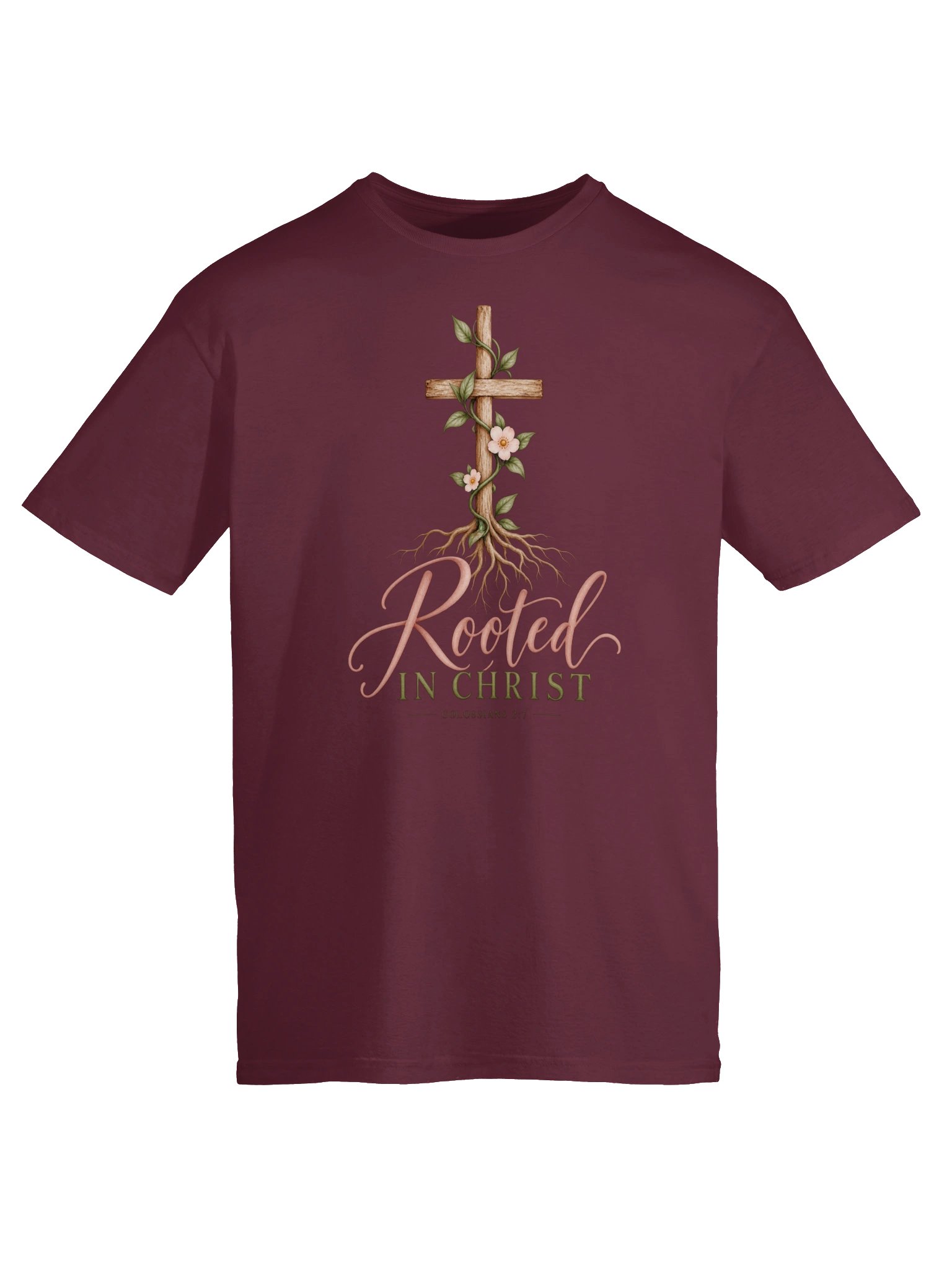Rooted in Christ Tee | Colossians 2:7 product image (35)