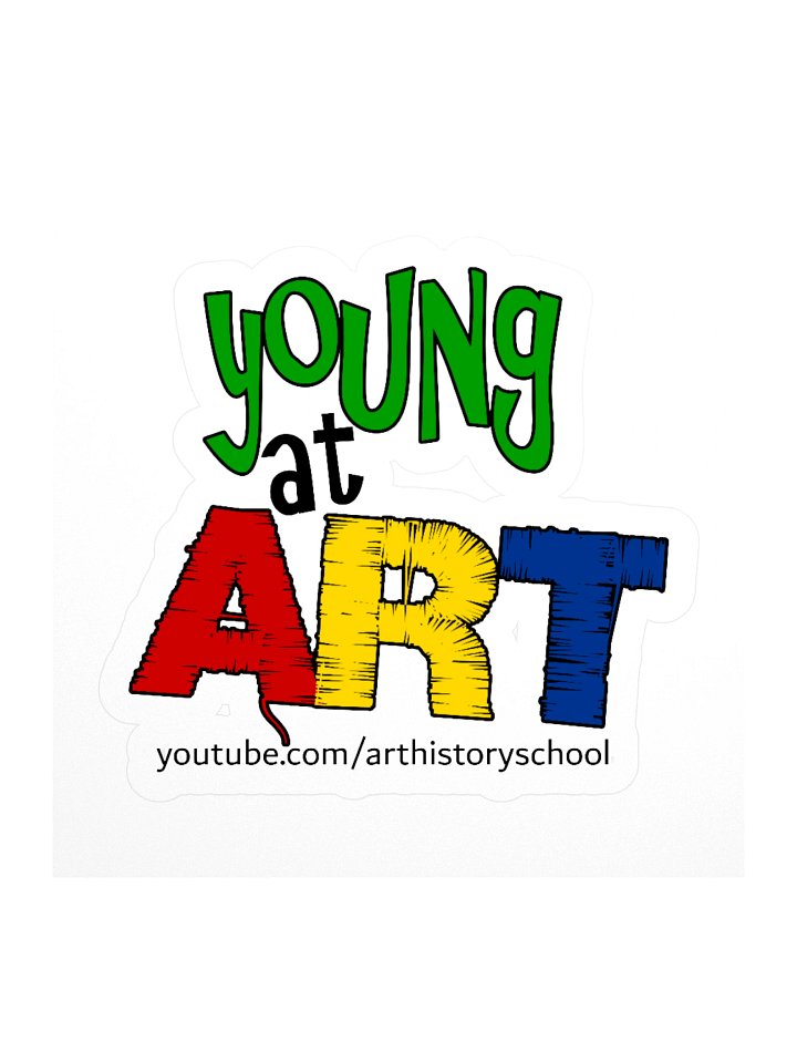 Young at Art Stickers product image (1)