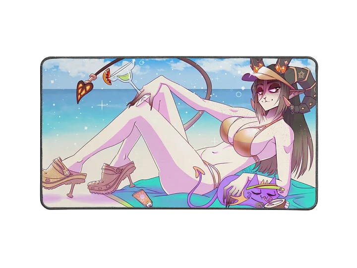 Urple Screemture Summer Sunshine Desk Mat product image (1)