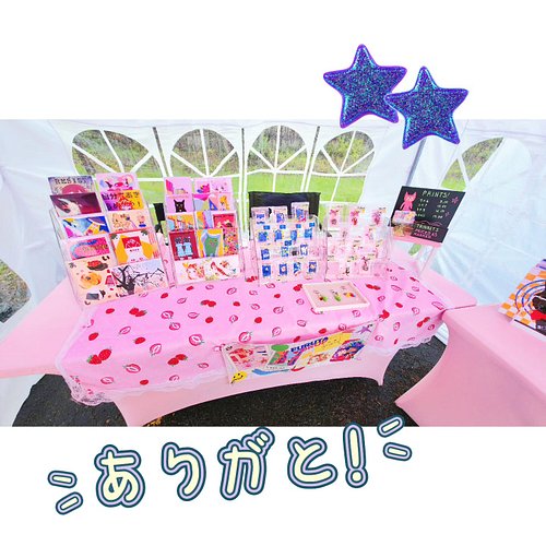 yesterday was a super tough day market-wise but for those who took the time to stop by my little booth despite the rain, i si...
