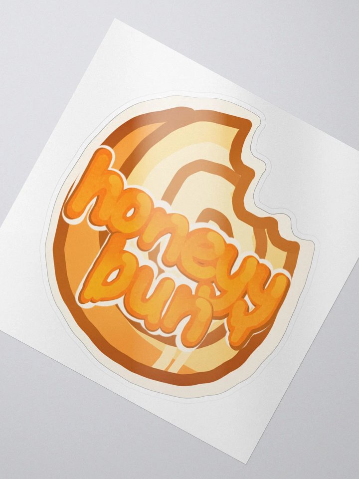 honeyybun logo sticker product image (2)