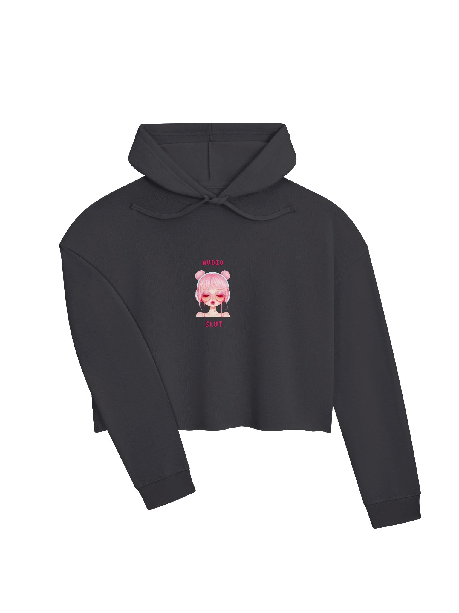 Audio Slut Cropped Hoodie product image (11)