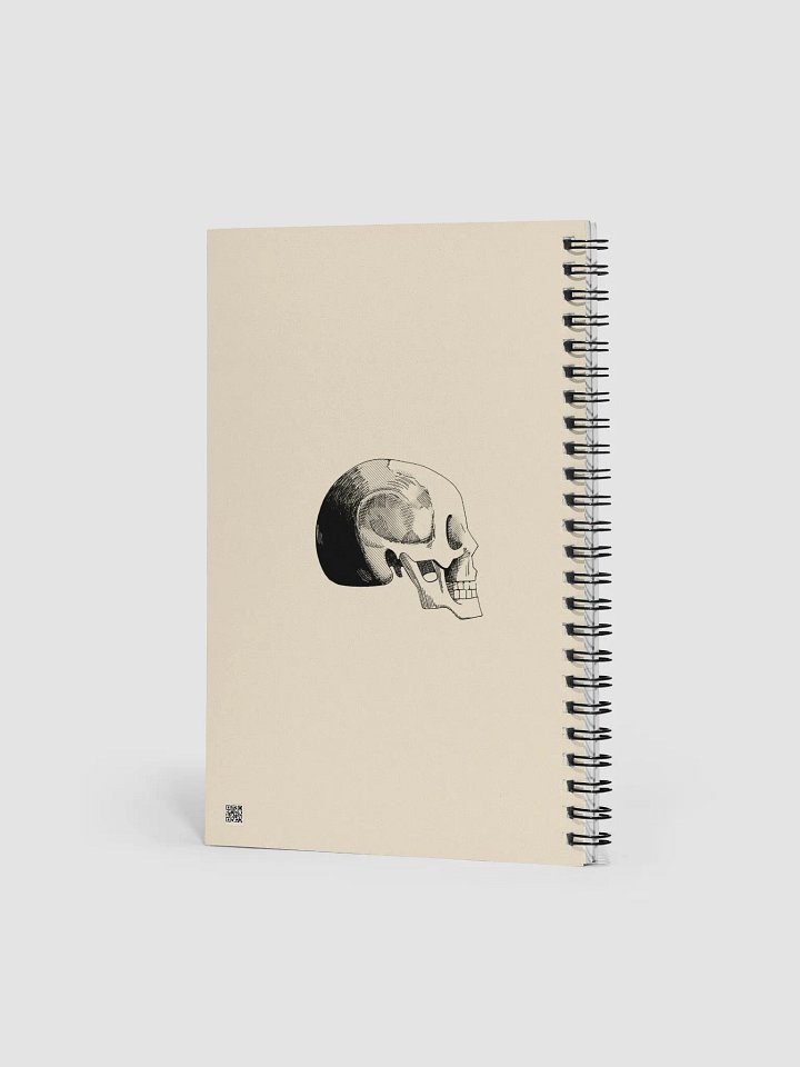Spiral Notebook (Skull Edition) // Airhead Cover Collection product image (2)