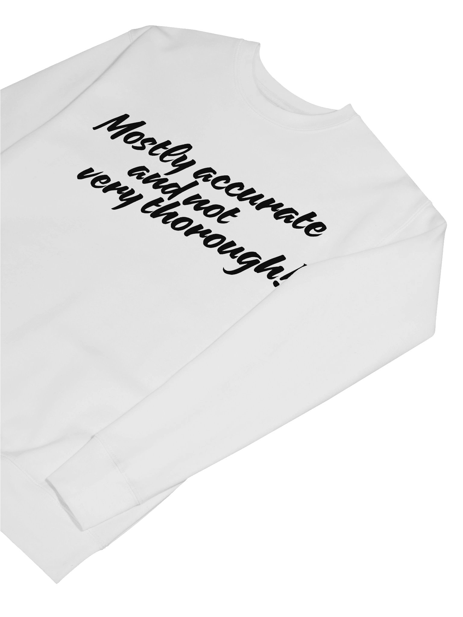 Mostly Accurate Sweatshirt 2 product image (28)