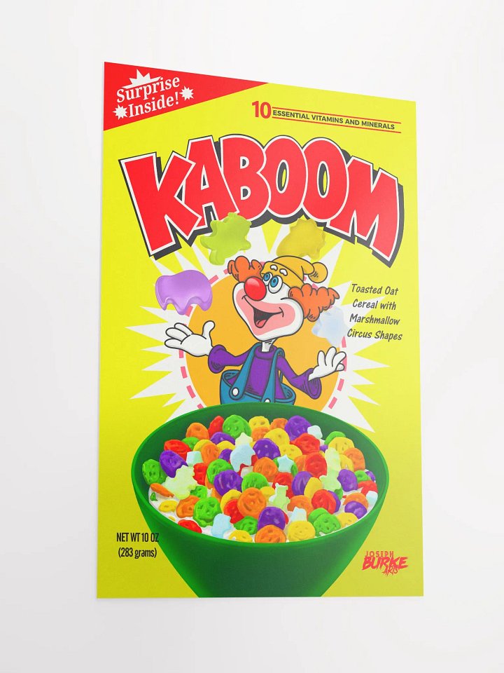 🥣 Saturday Morning Breakfast Kaboom! 12x18 Fine Art Print 🥣 product image (2)