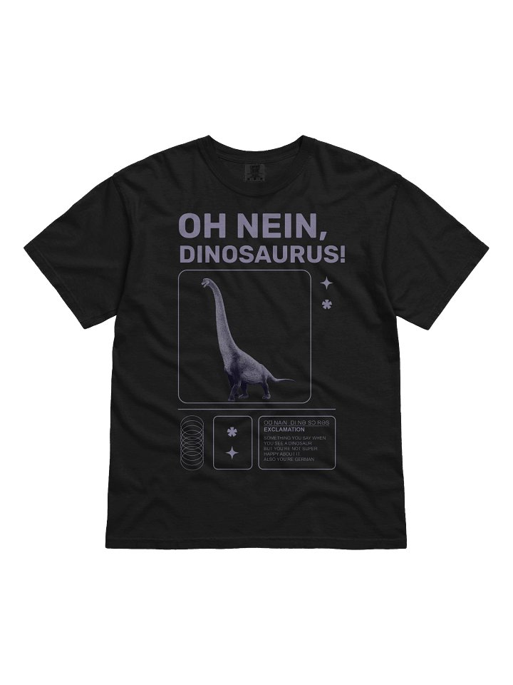 Oh nein, Dinosaurus! - Shirt product image (1)