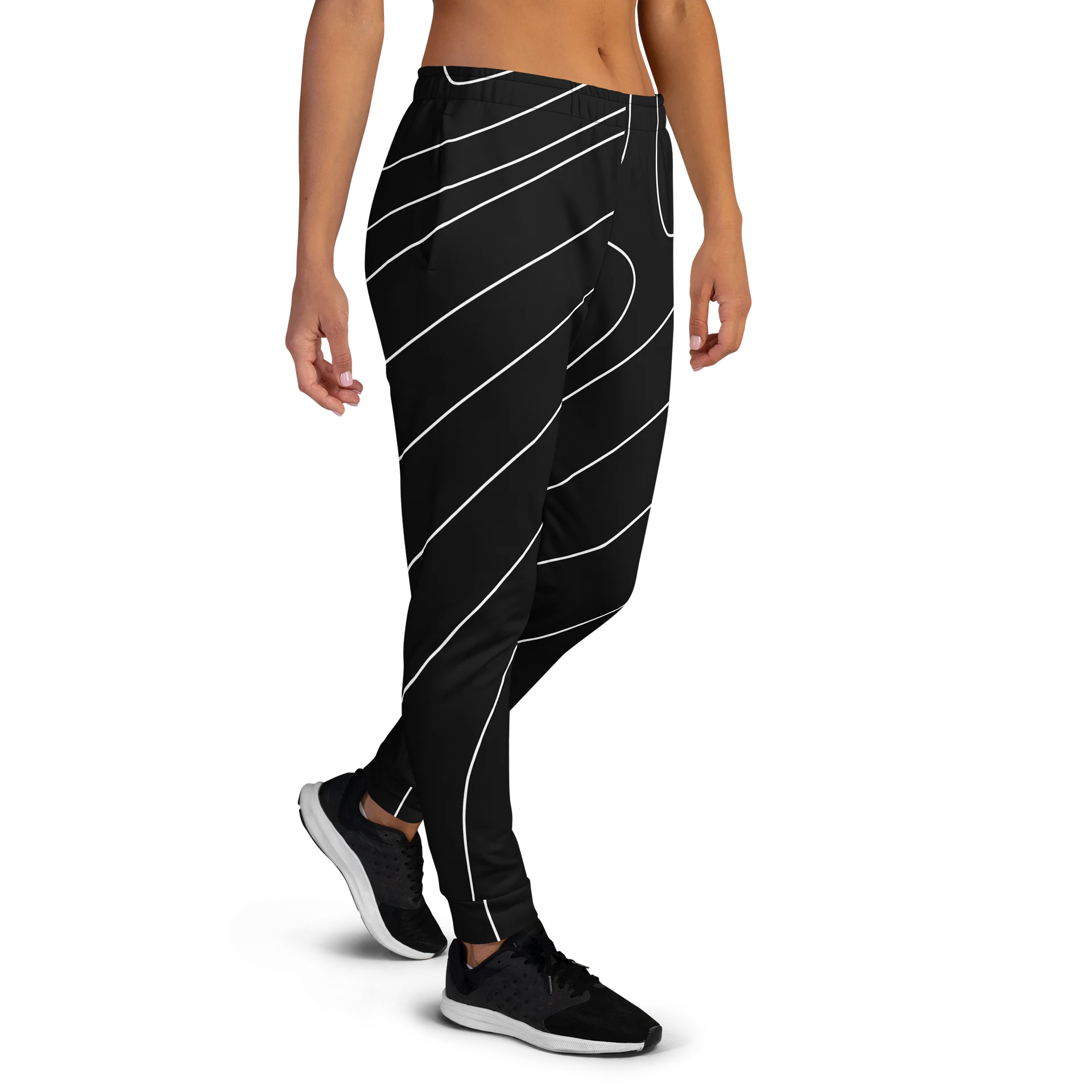 Ducc Face Lines Womens Joggers product image (4)