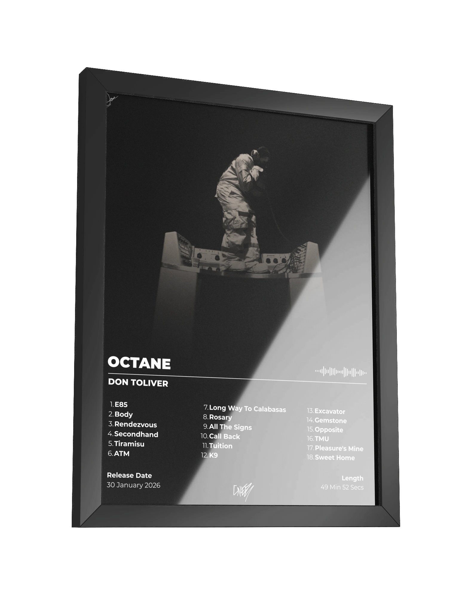 OCTANE Don Toliver Framed Poster product image (3)