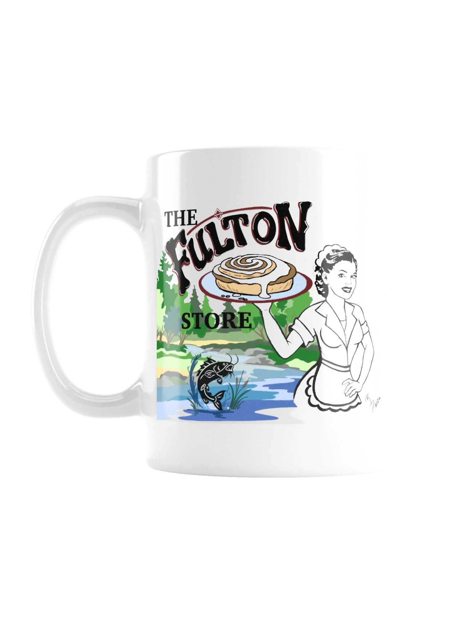 The Fulton Store Logo Mug product image (1)