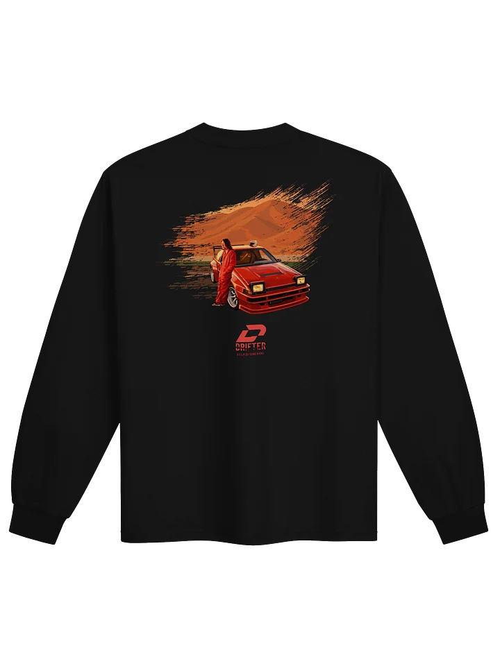"The AE86" - AS Colour Unisex Premium Heavyweight Long Sleeve Shirt - Black product image (2)