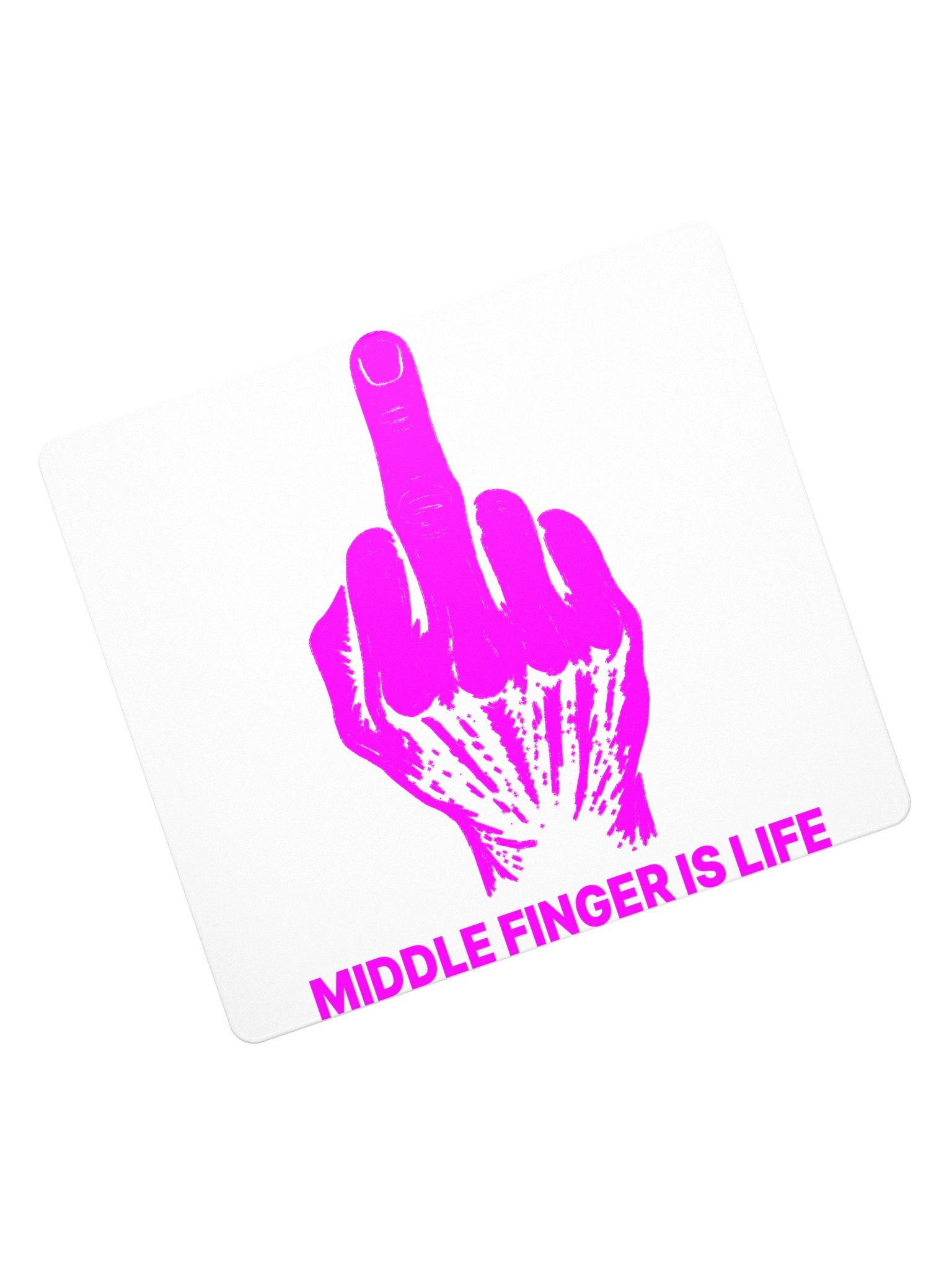 No ShopCo | Gaming Mouse Pad - Fuchsia on White product image (7)