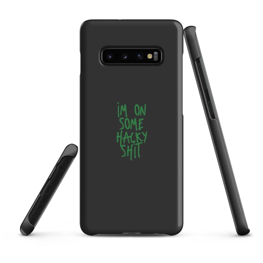Hacky Sh*t Samsung Phone Case (Matte) product image (1)