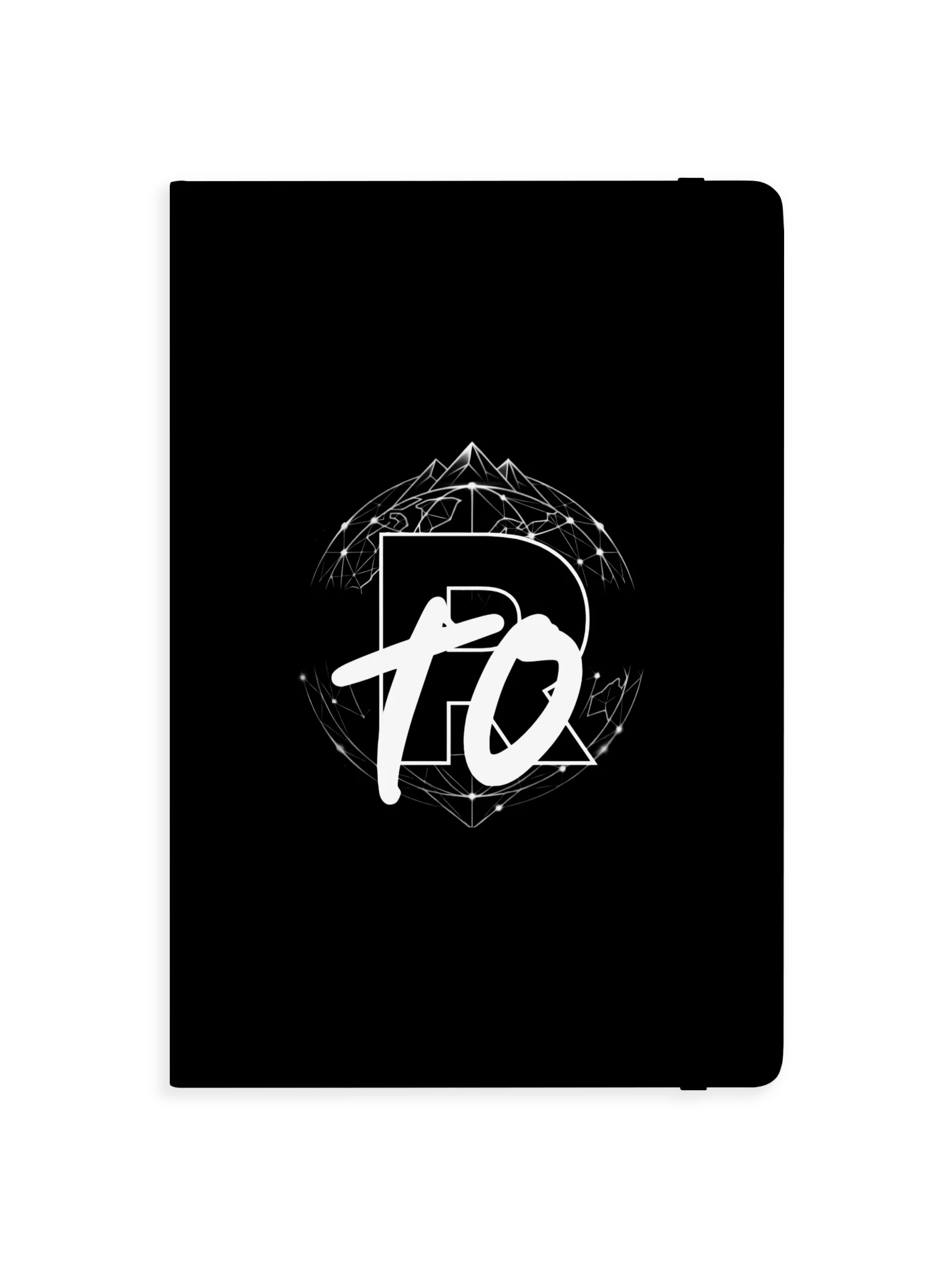 Geometric Monogram Journal Notebook product image (3)