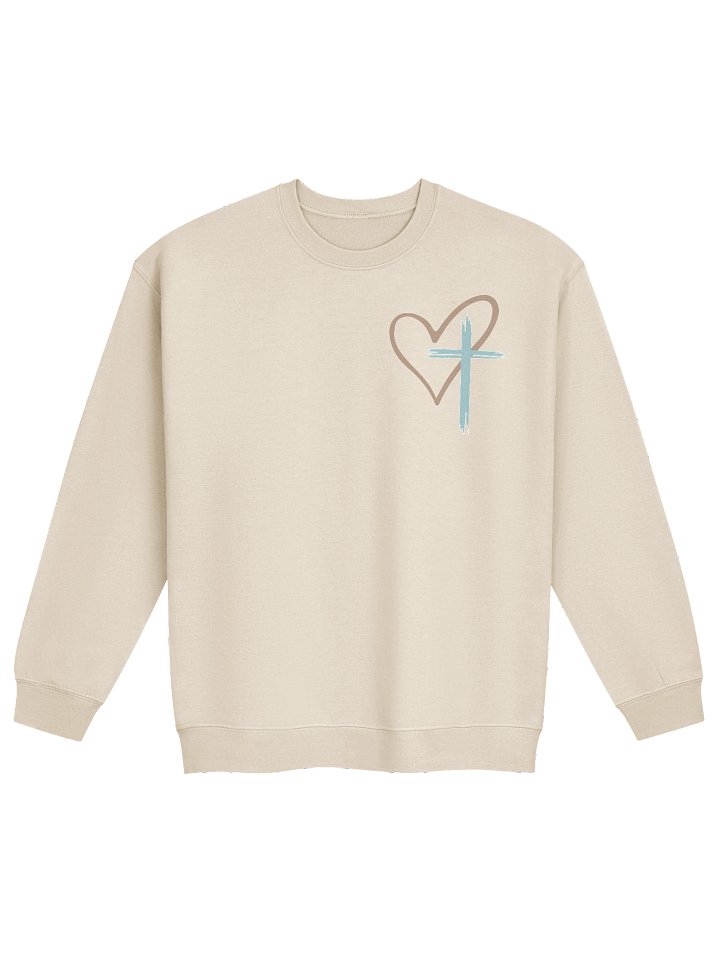 Jesus Has My Back Sweatshirt product image (1)