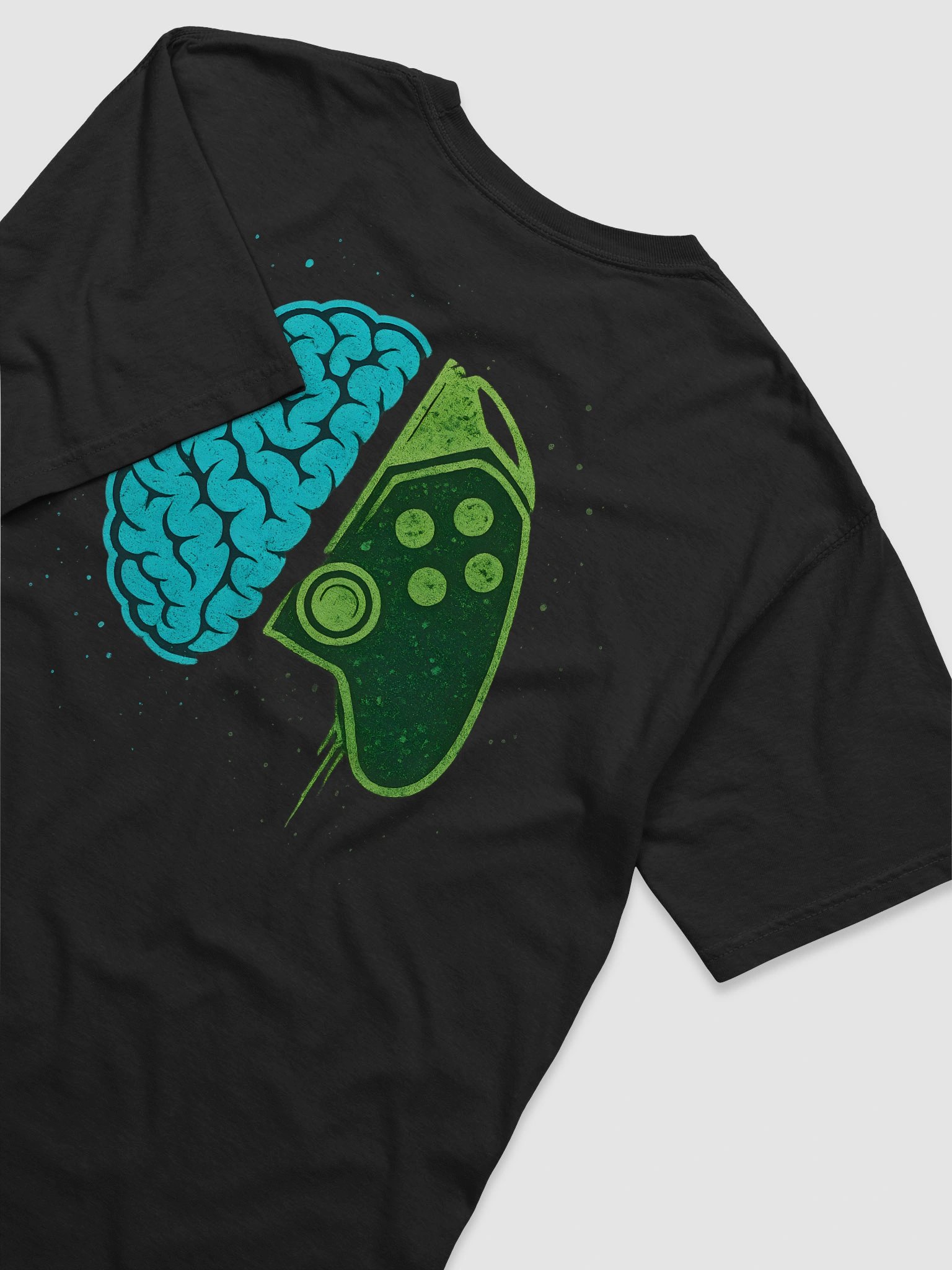 Gaming For The Grind & Mind T-Shirt (with back art) product image (24)