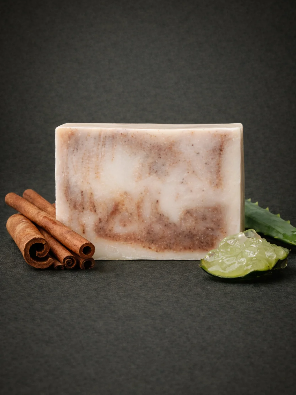 Handmade Cinnamon & Aloe Vera Gel Soap product image (1)