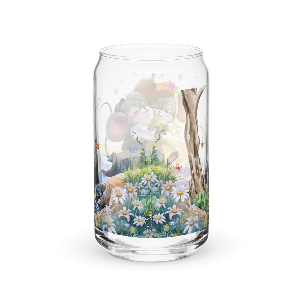 Four Seasons of Love: Sailing Into Summer Can-Shaped Glass | Romantic Summer Drinkware product image (8)