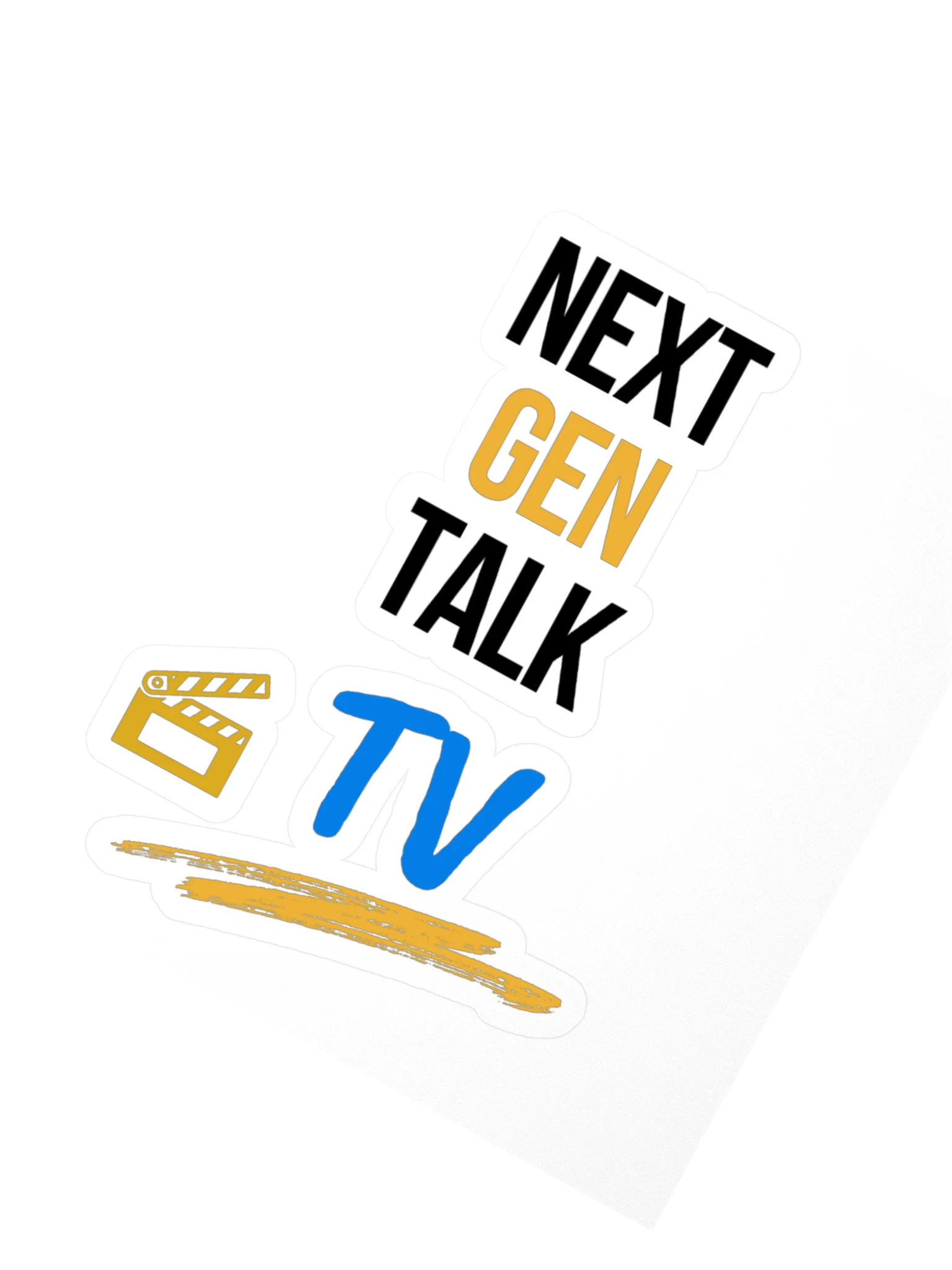 Next Gen Talk TV Signature Logo Sticker product image (2)