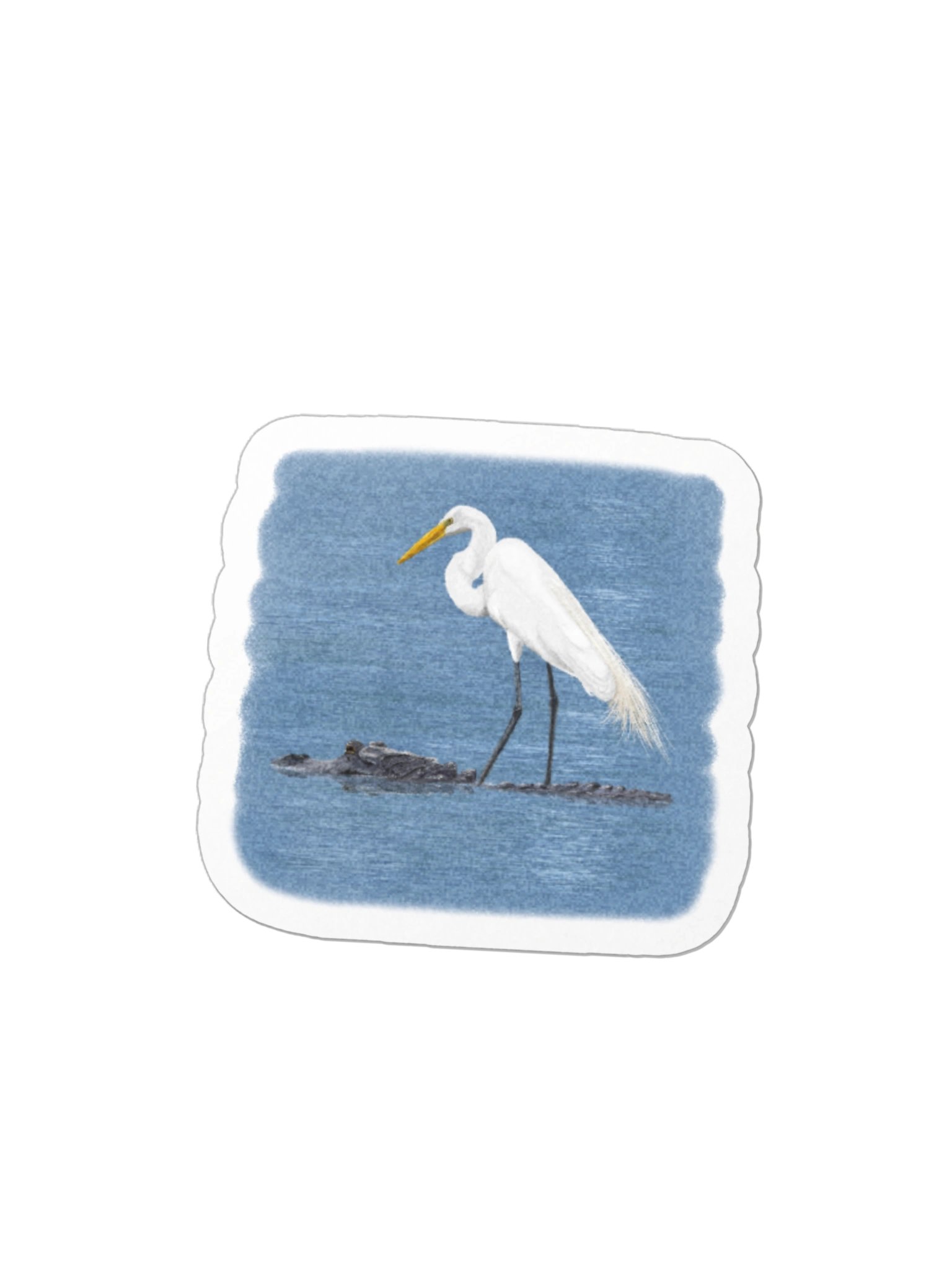 Hitchn' a ride die cut sticker product image (1)