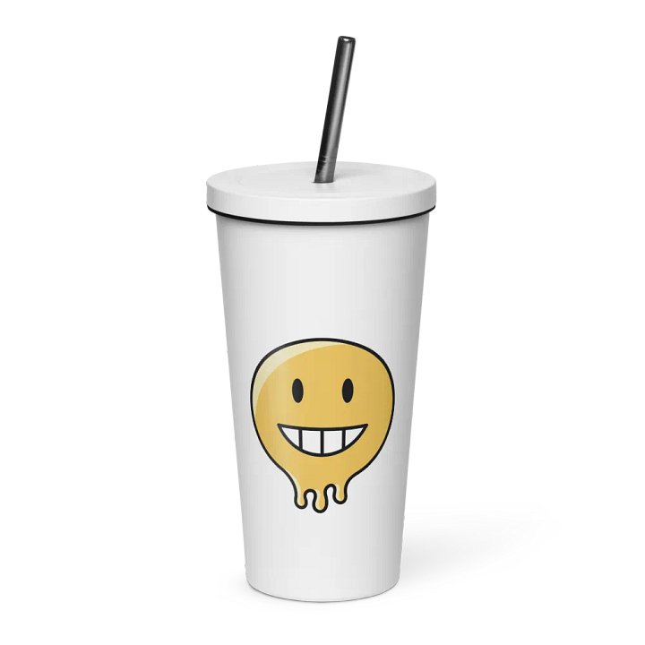 Insulated Tumbler with a Straw (hehe) product image (1)