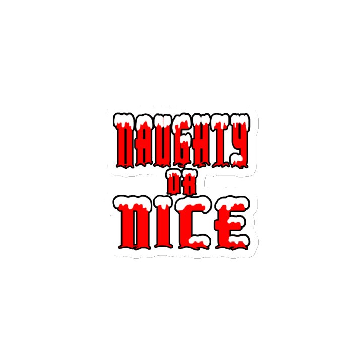 Naughty or Nice - Magnet product image (1)