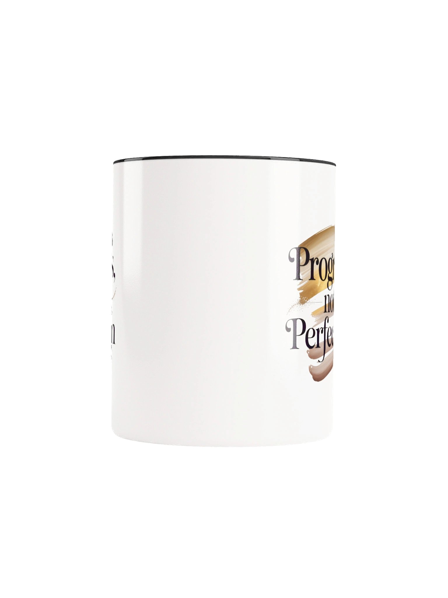 Progress Not Perfection Coffee Mug - with Color Inside product image (5)