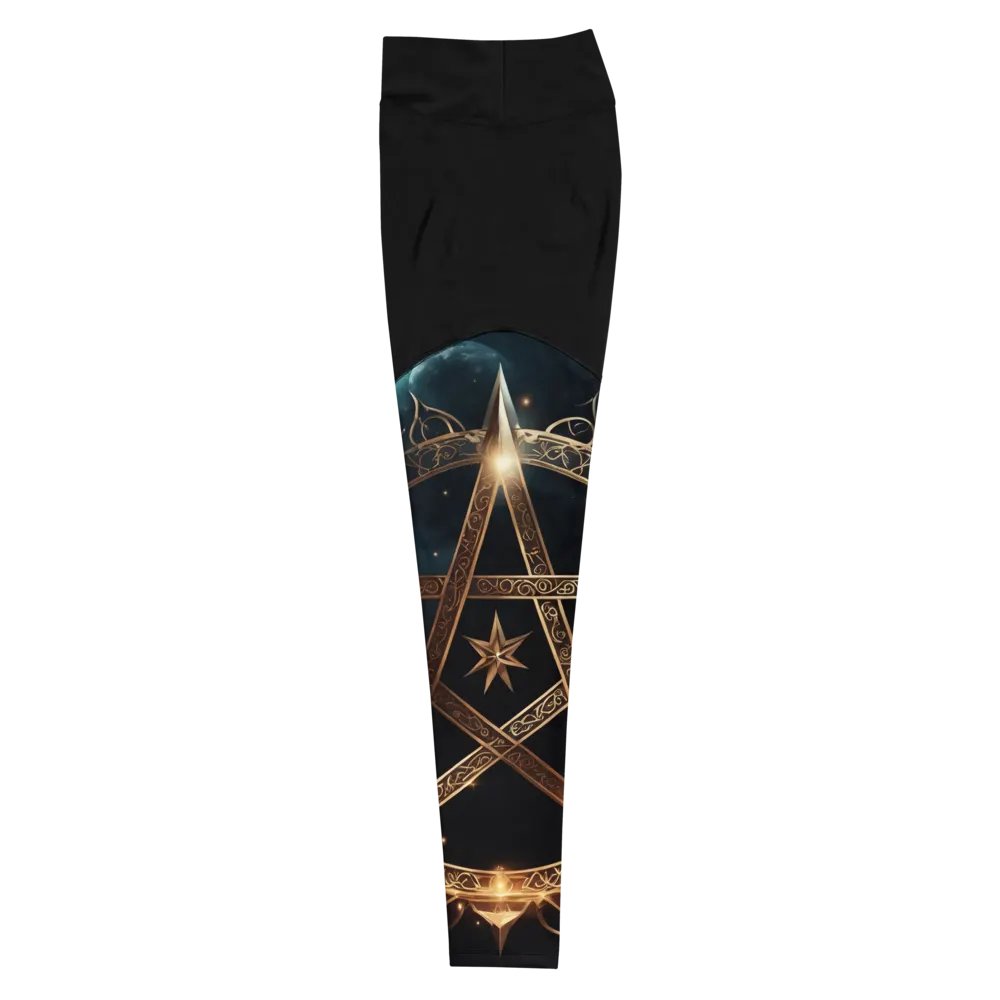 Symbology Black Top Leggings with Pocket product image (3)