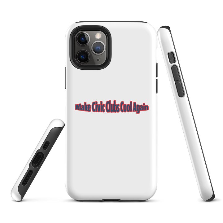 Make Civic Clubs Cool Again™ Too Cool for Calls iPhone® Case product image (1)