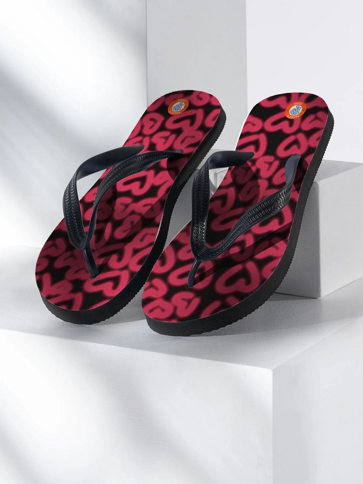 Hearts Flip Flops product image (1)