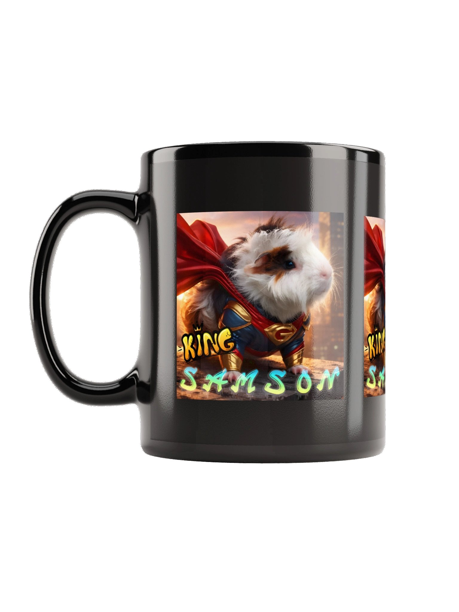 King Samson Superhero Guinea Pig Mug product image (2)