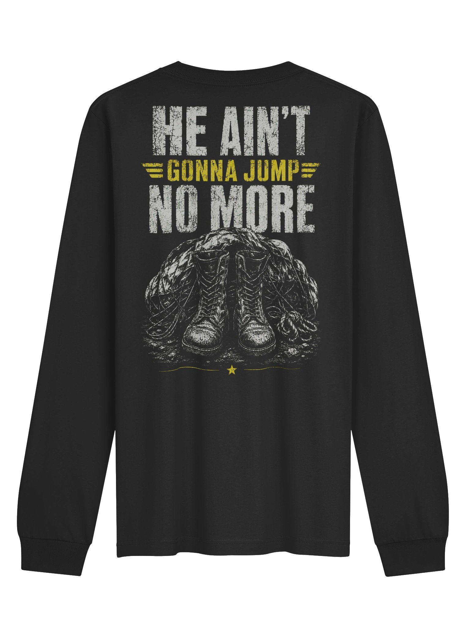 Blood Upon the Risers - He Ain't Gonna Jump No More Long Sleeve product image (5)