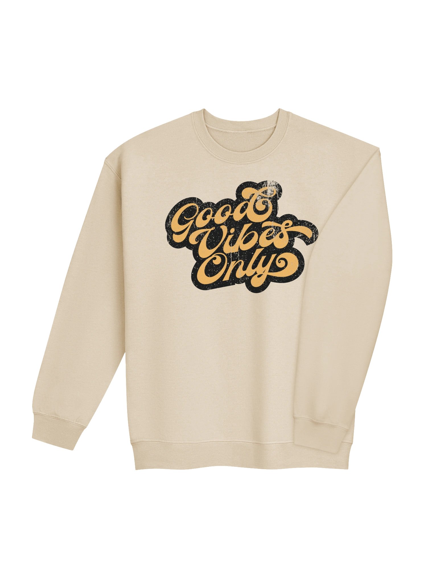 Good Vibes Only with Outline Crewneck Sweatshirt product image (42)