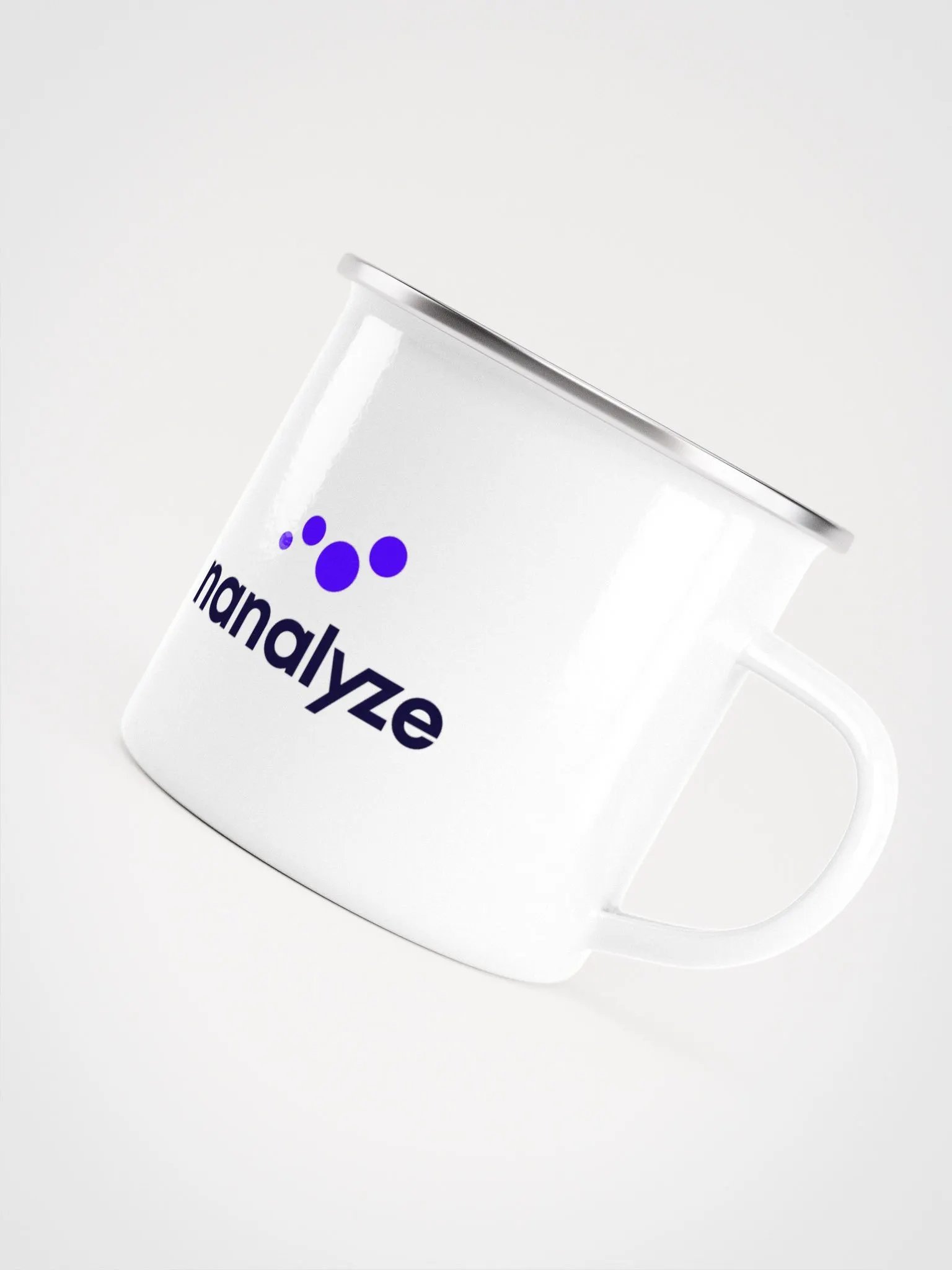 Nanalyze Logo Enamel Mug product image (7)