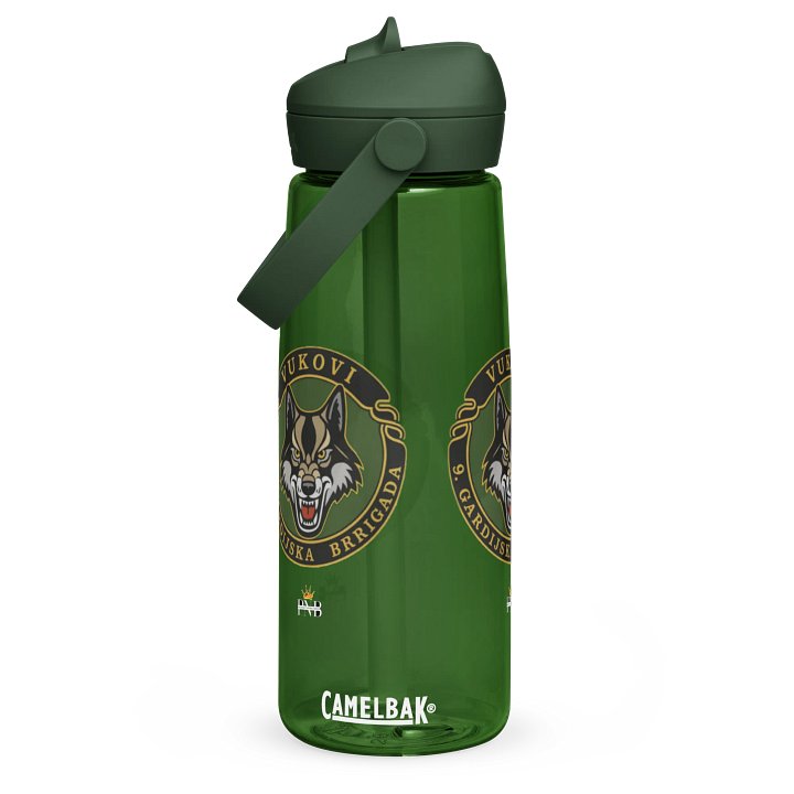 VUKOVI 9. GARDIJSKA BRIGADA Emblem Water Bottle product image (1)